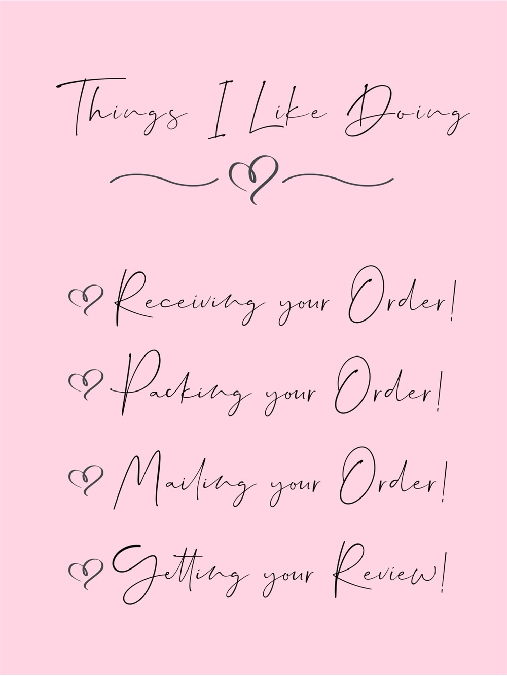 🩷My Favorite Things To Do!✨🛍️